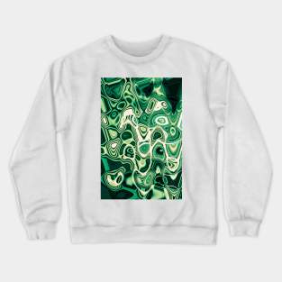Malachite Kaleidoscope Crewneck Sweatshirt